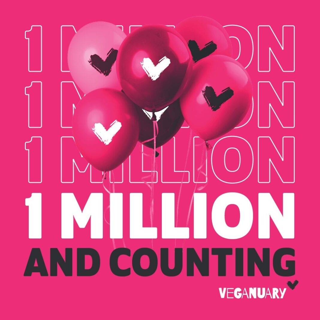 veganuary 1 million