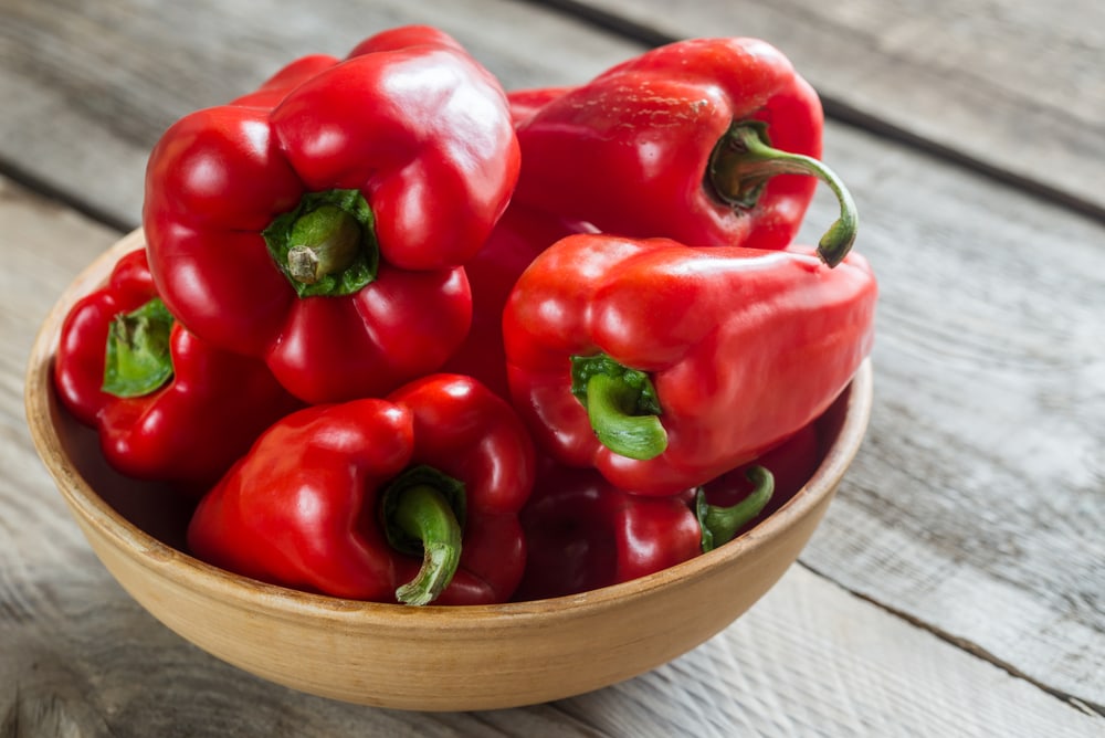 red bell pepper vitamin c