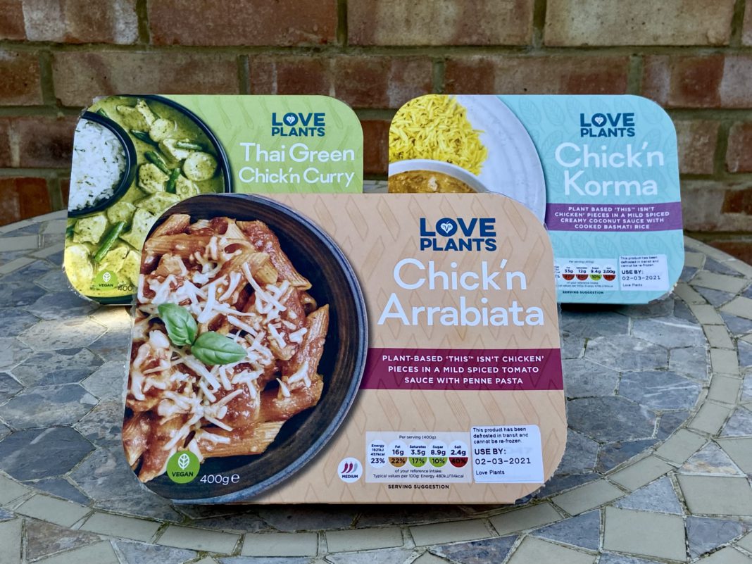 vegan ready meals uk