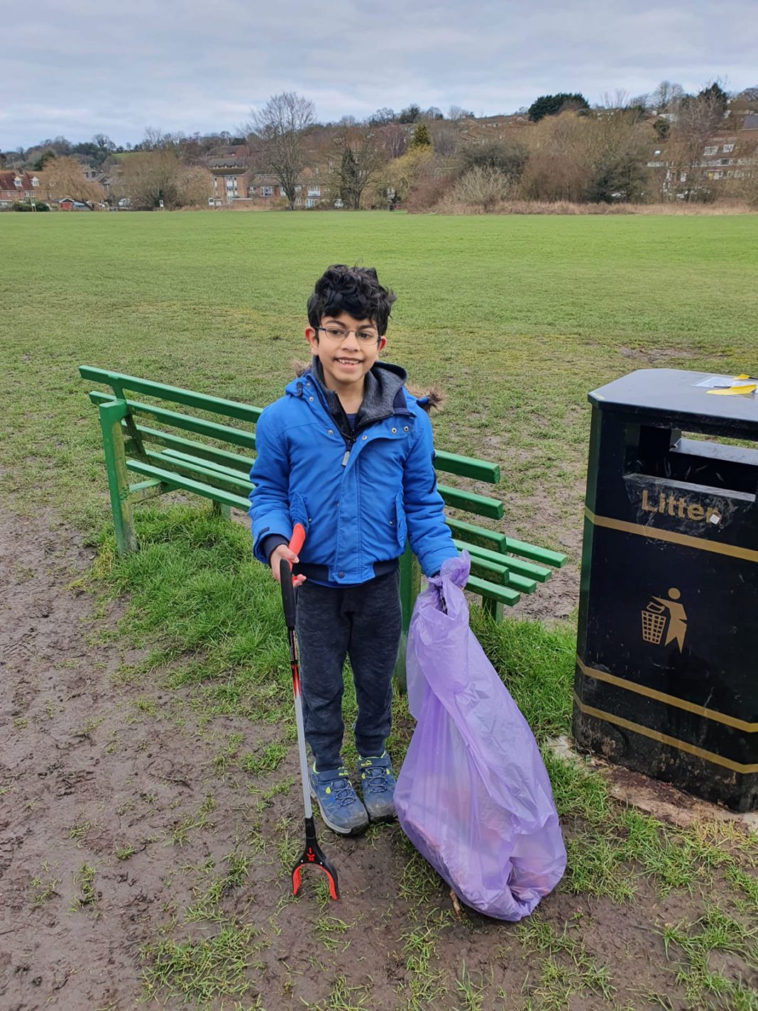 child climate activist